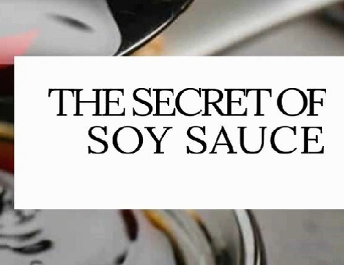 THE SECRET OF SOYA SAUCE